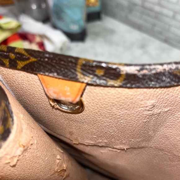 Louis Vuitton authentic Sak Plat tote bag - Picture 15 of 16